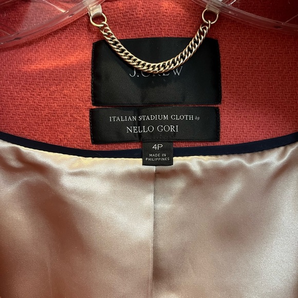 J. Crew Italian Stadium Cloth Coat 4P - Picture 7 of 12